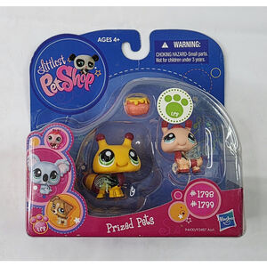 Littlest Pet Shop - New - Prized Pets # 1798 & 1799 Bee and Baby Bee